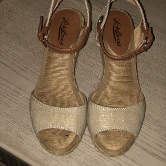Lucky Brand wedge espadrilles - Picture 7 of 8